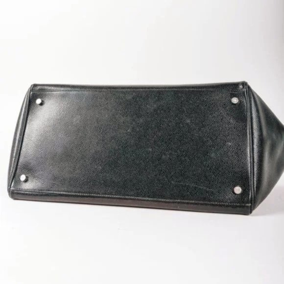 Alaïa Black Pebbled Leather Tote - Picture 4 of 9